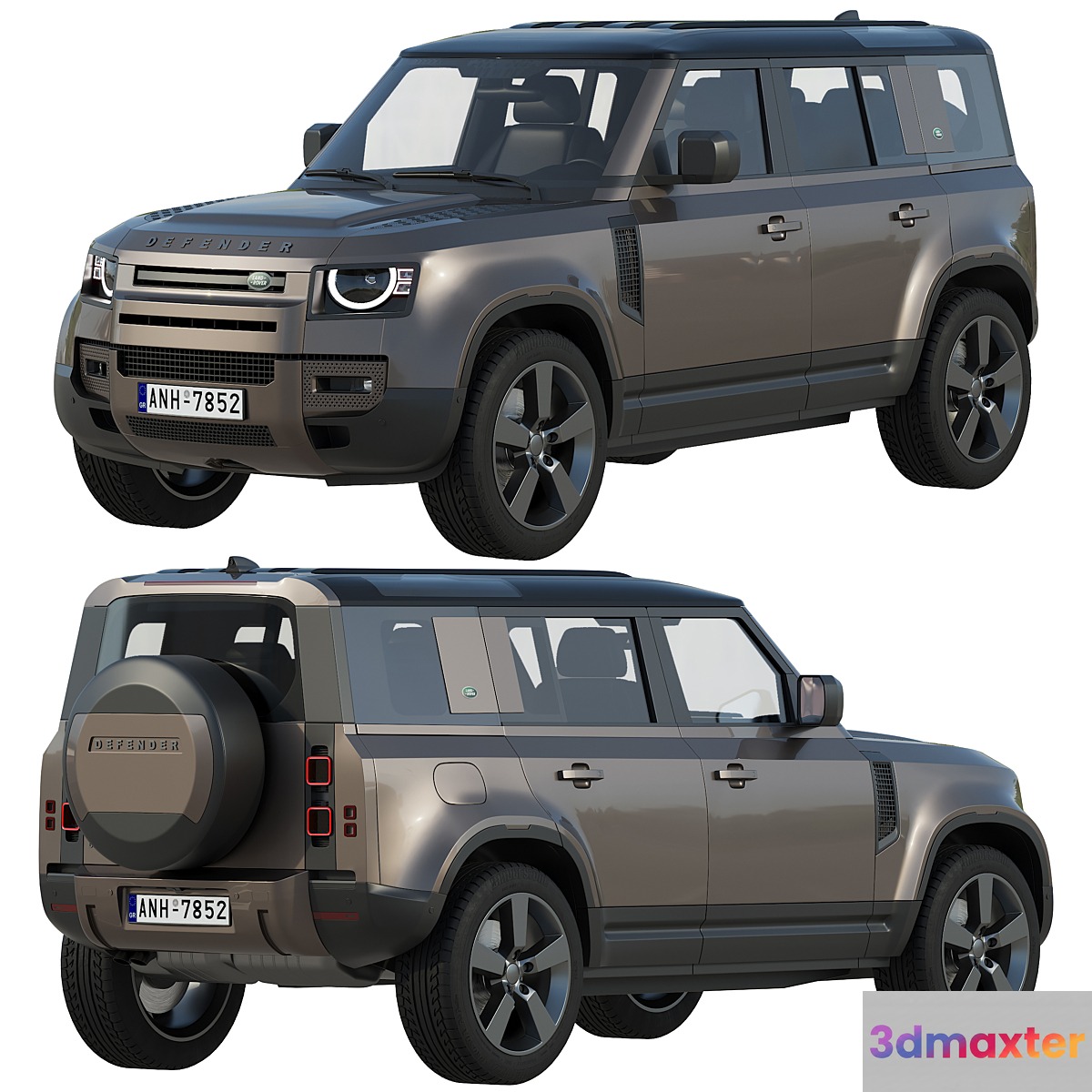 Land Rover Defender 110 2020 3D Max
