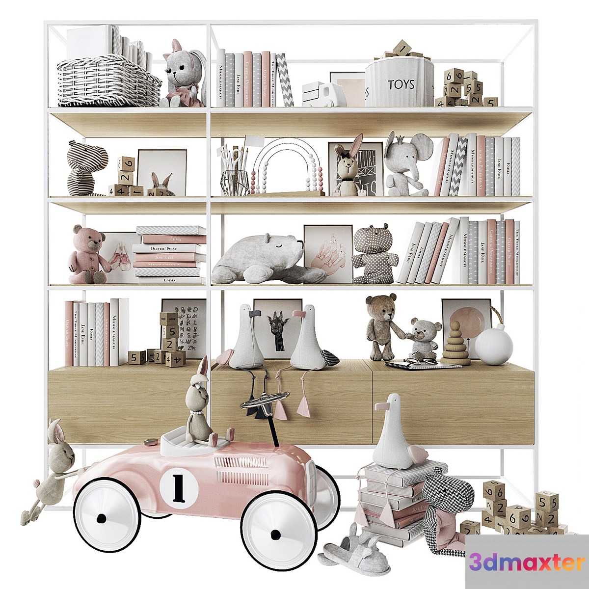Rack with toys and books_2