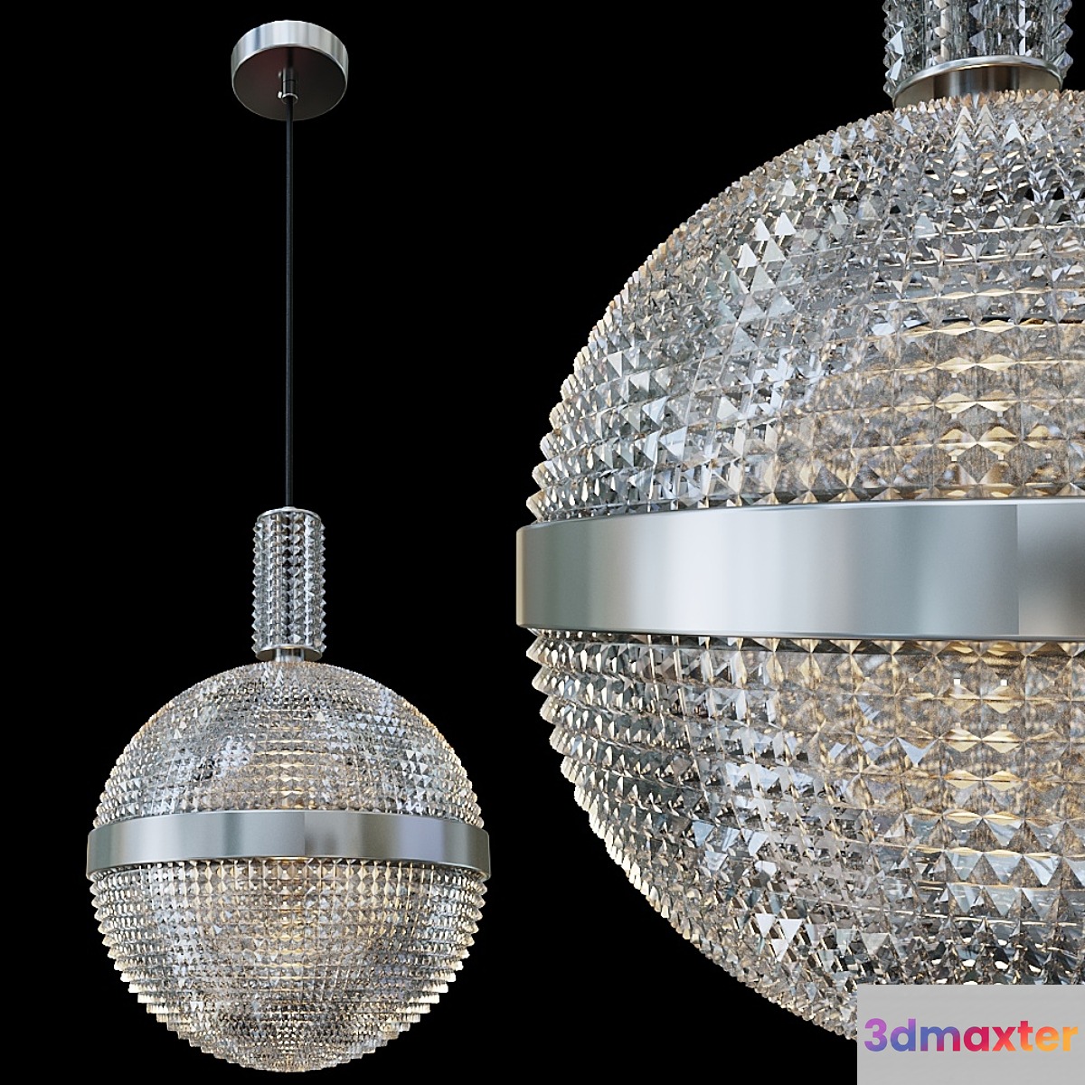 Chandelier Stilfort Rope 2092_03 _ 01P 3D Max
