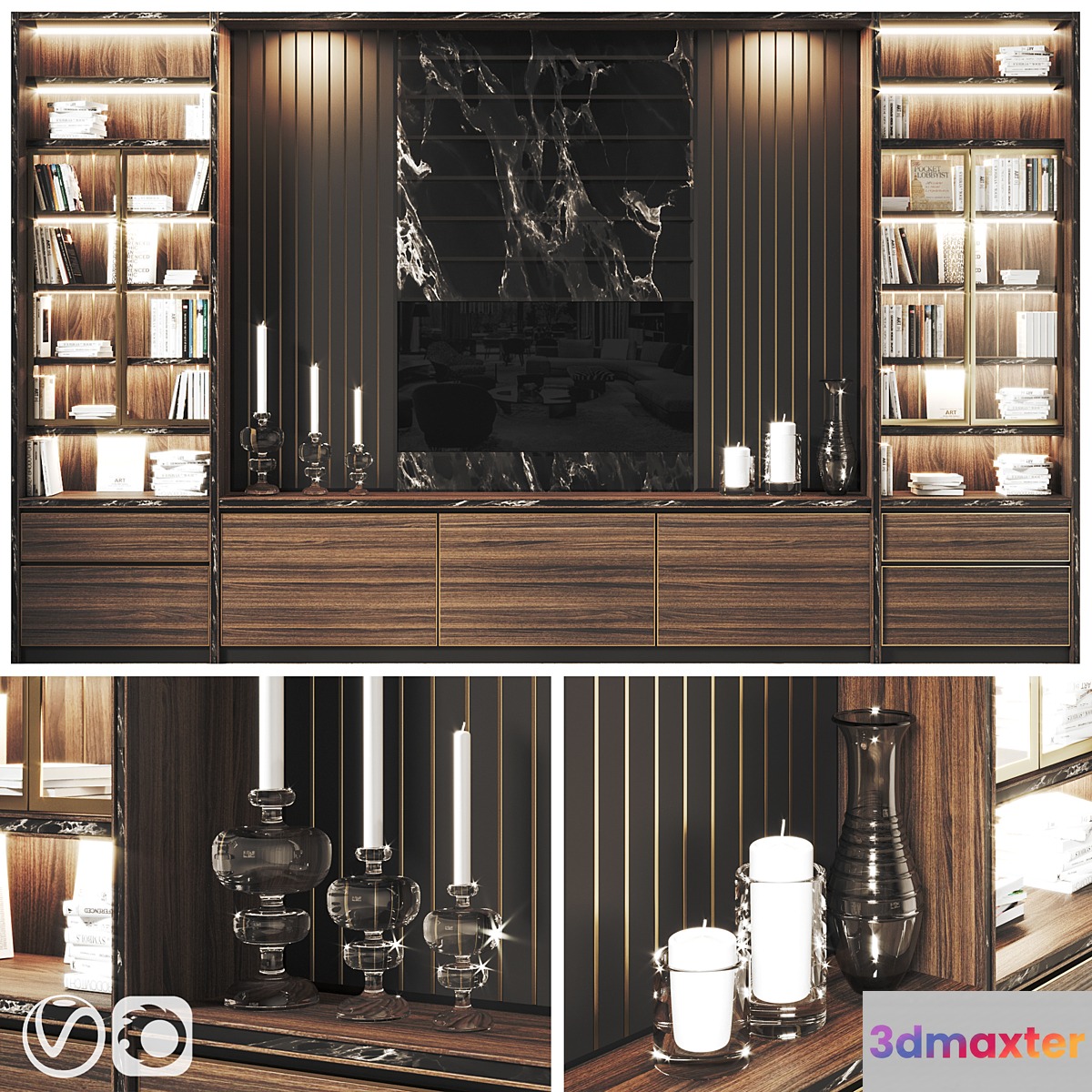 Tv_Set_001 3D Max