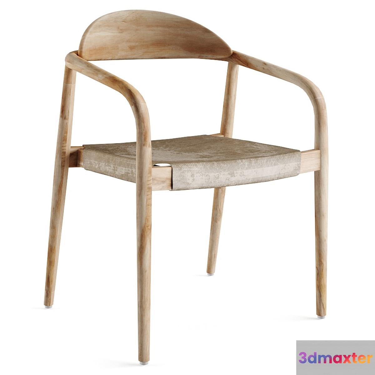Nina Chair Scandinavian style 3D Max