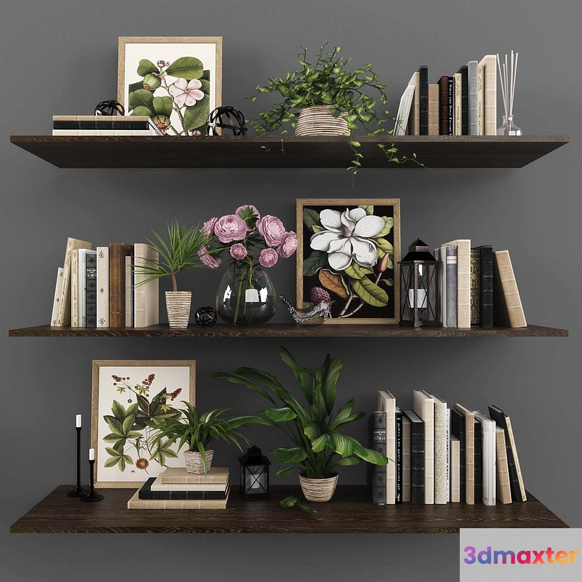 Decorative set 55 3D Max