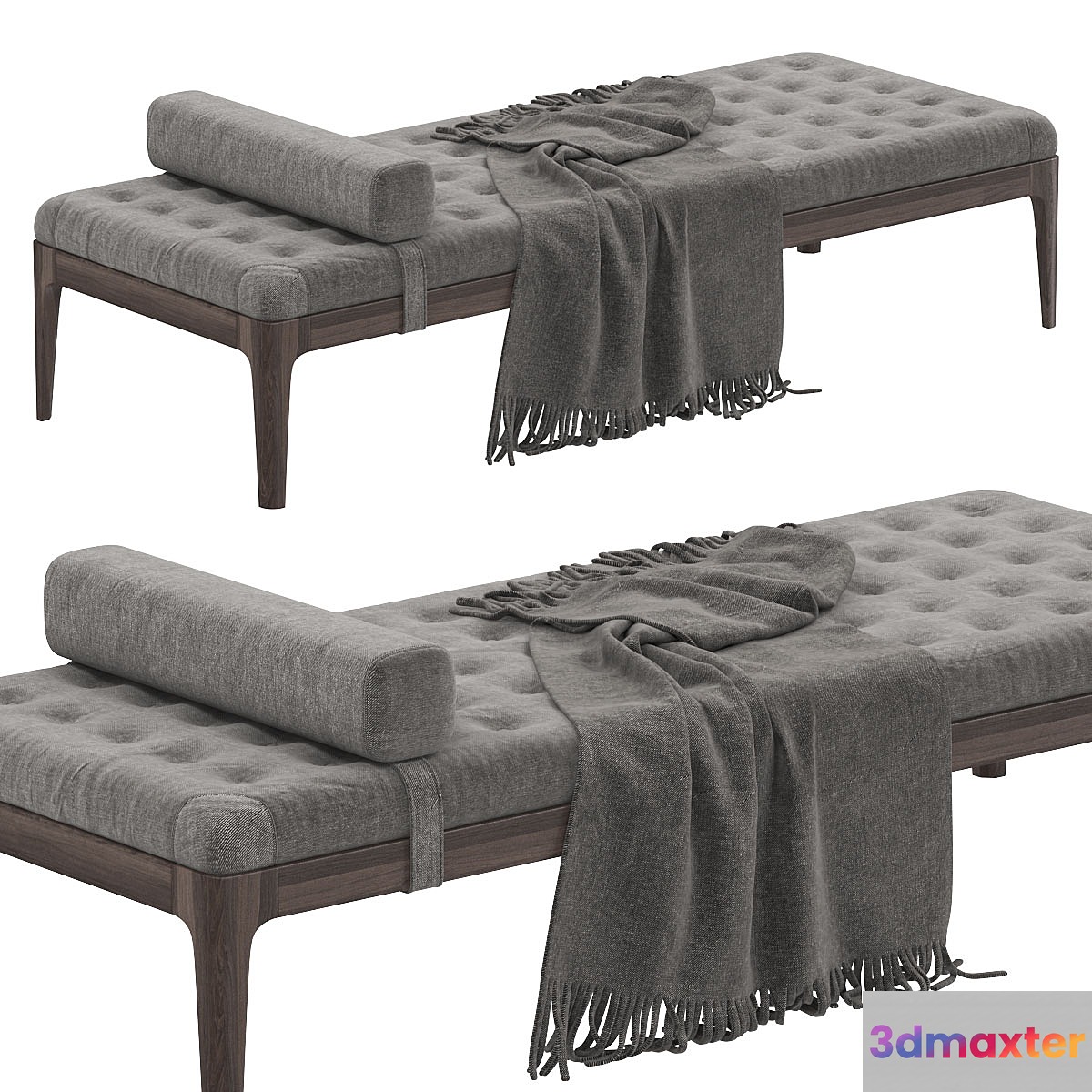 Bench PORADA Webby 3D Max