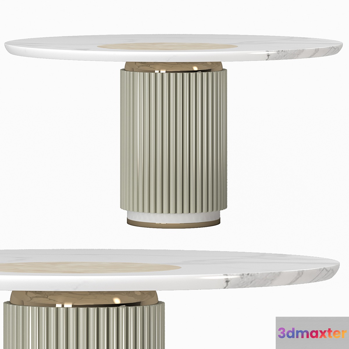 Dining table Mulligan 3D Max