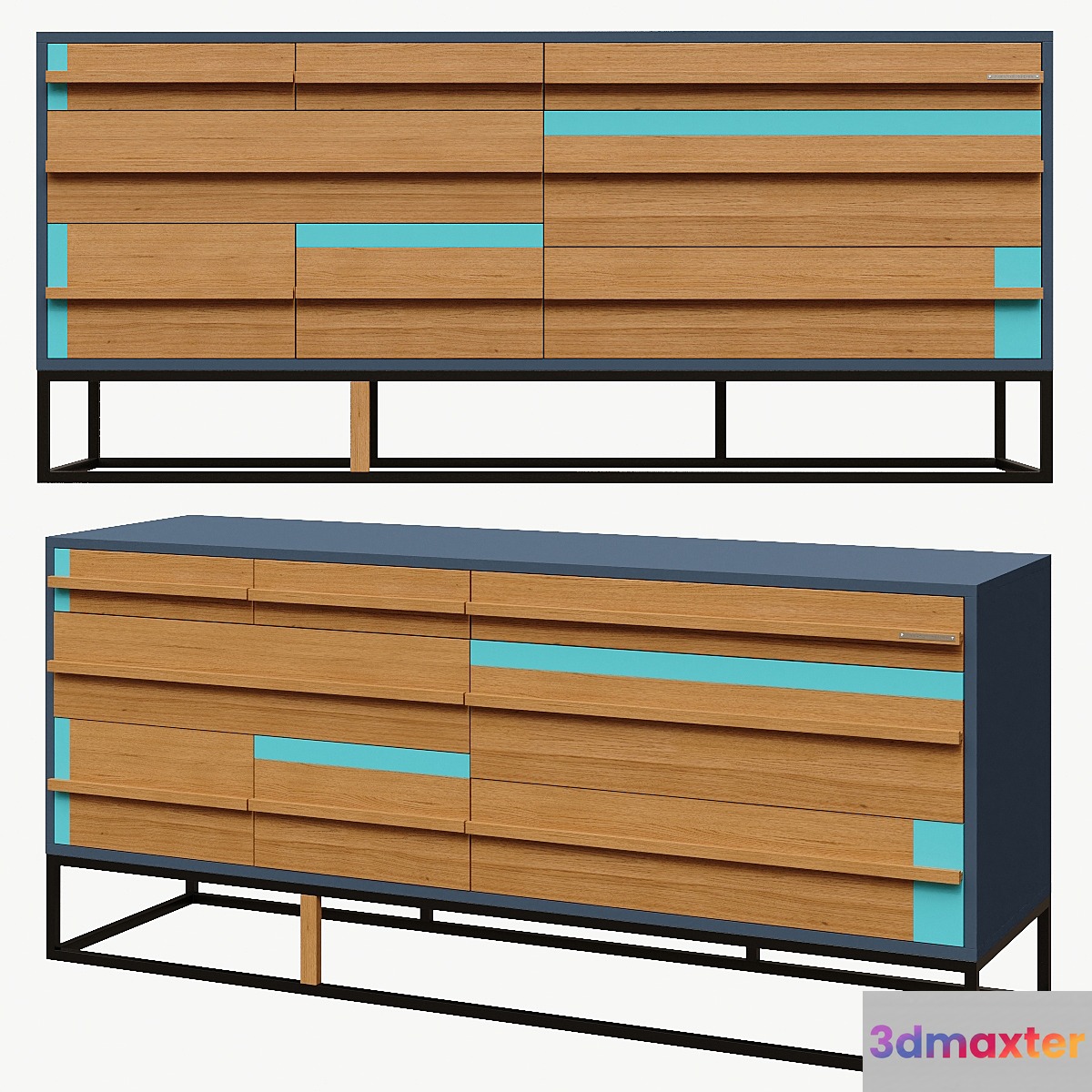 Chest Kamal 3D Max