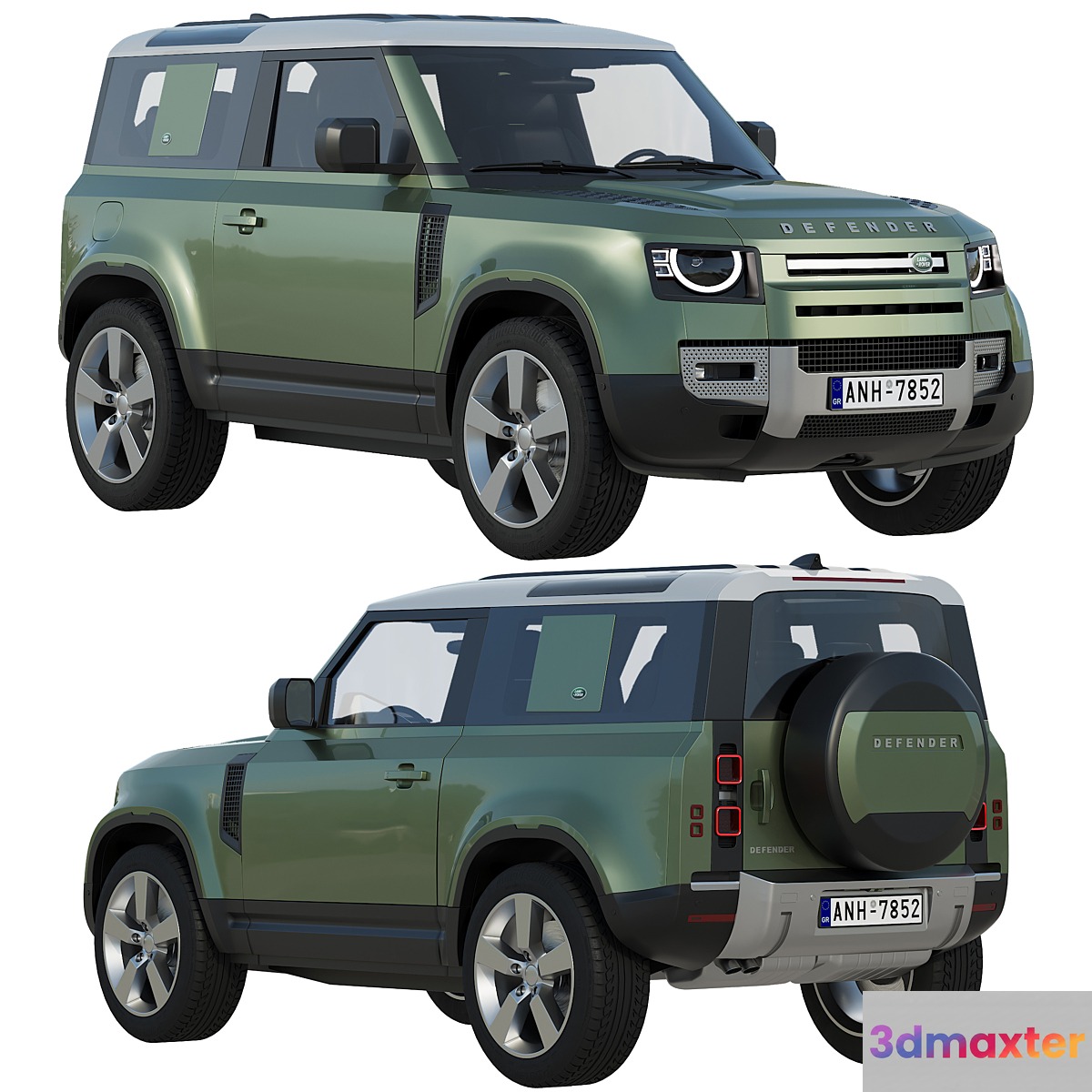 Land Rover Defender 90 2020 - No.2 3D Max