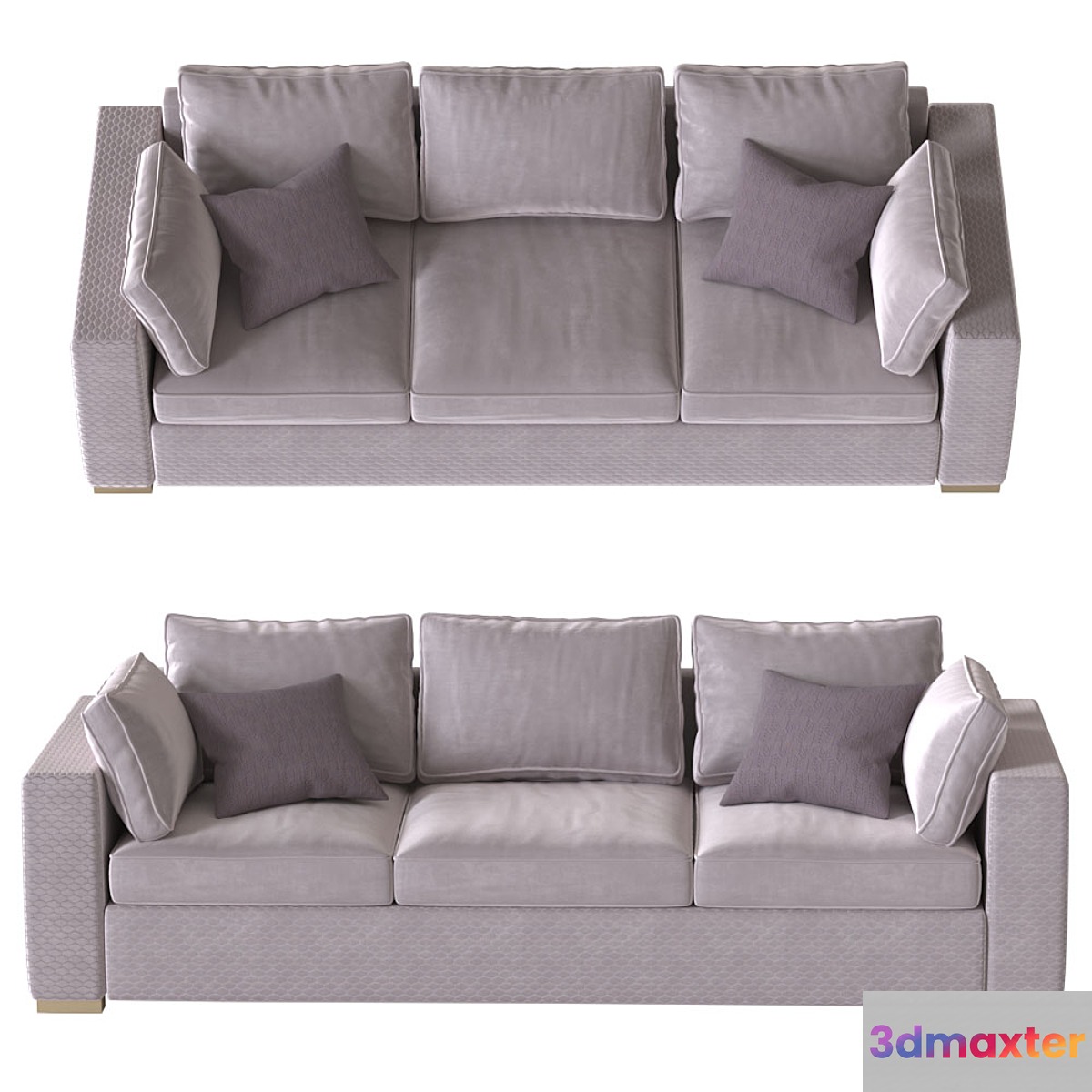 Viven Sofa Origami Interior 3D Max