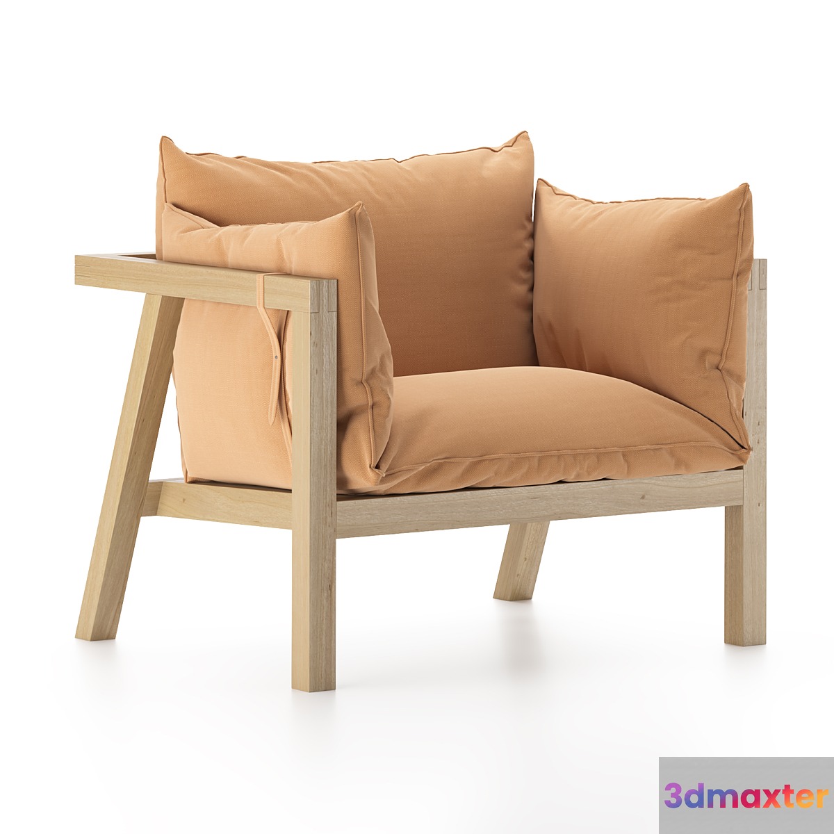 Umomoku Garden Armchair 3D Max