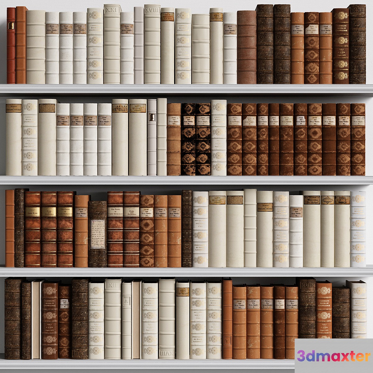 Classic Books 08 3D Max
