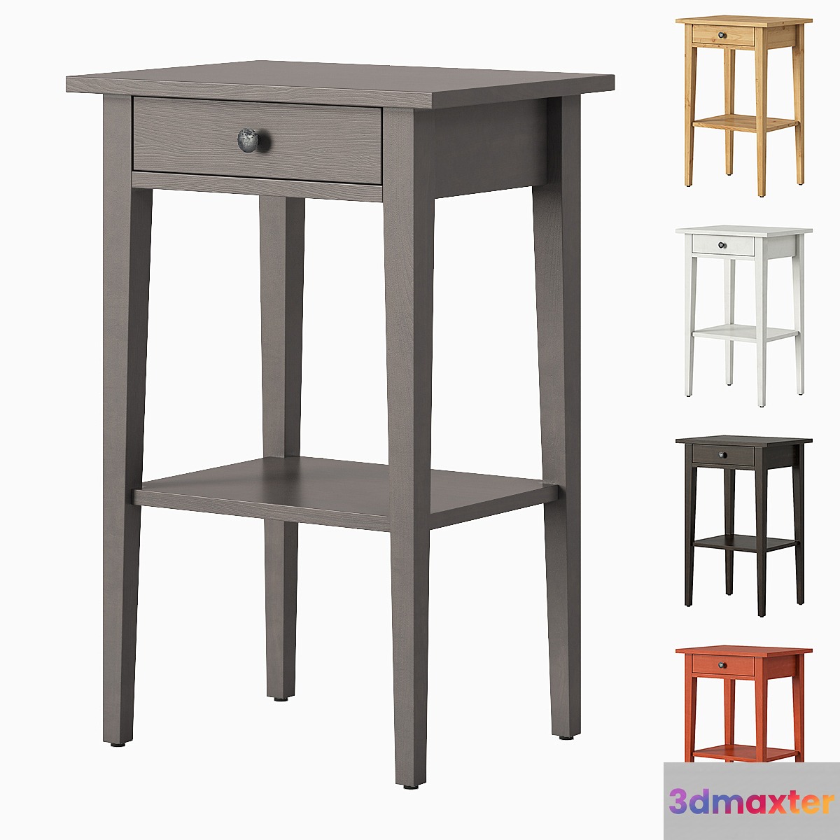 IKEA HEMNES nightstand 3D Max