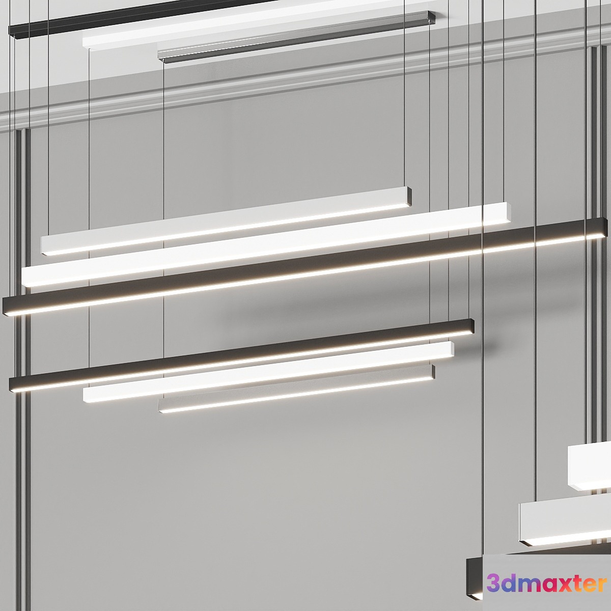 Rexa Design Metrolineare Pendant Lamps
