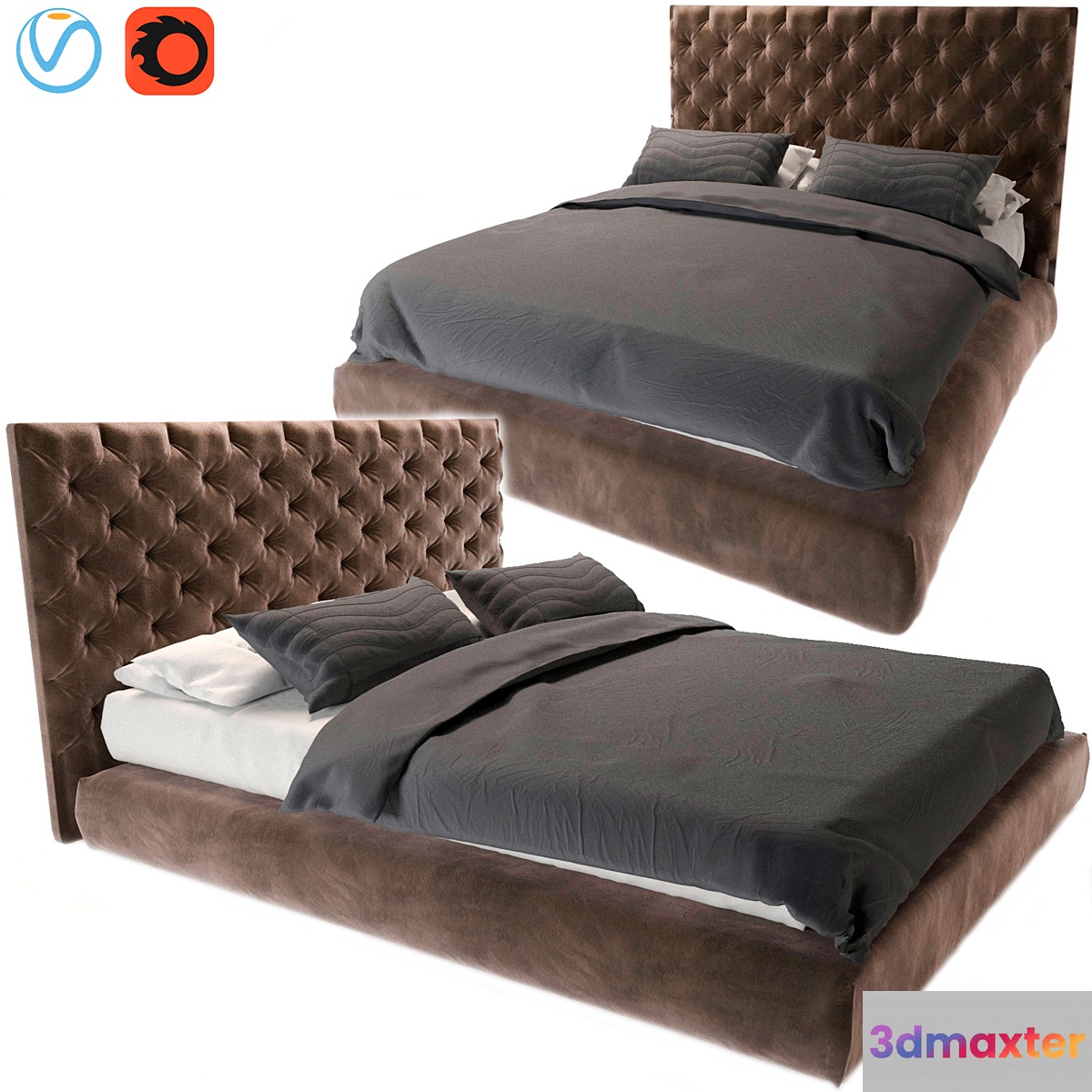 Full moon bed