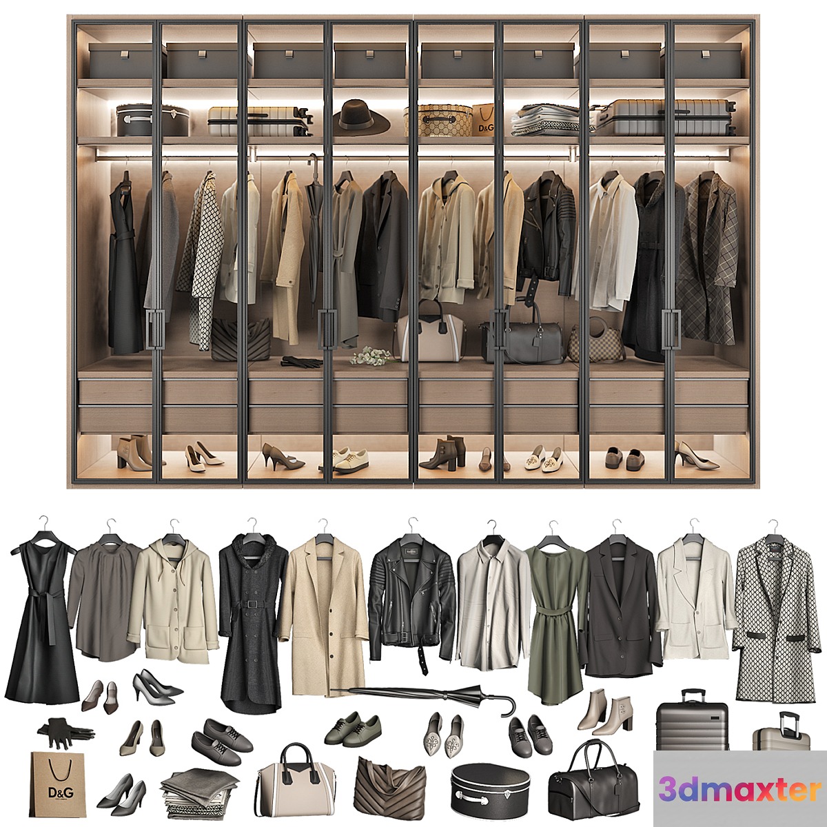 Walk-in Closet 98 part 4 - No.4