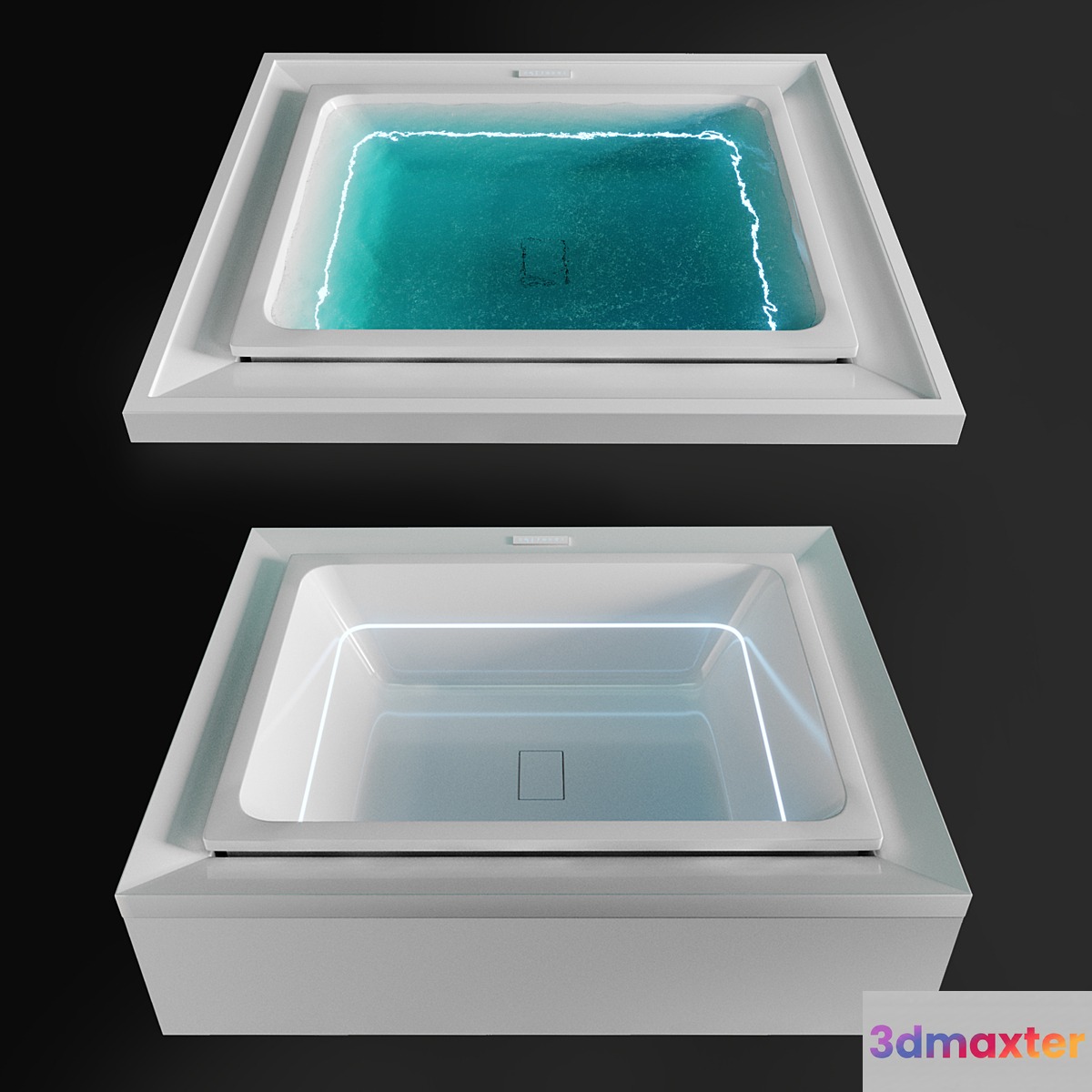 Bath Gruppo Treesse Fusion Spa 230 3D Max