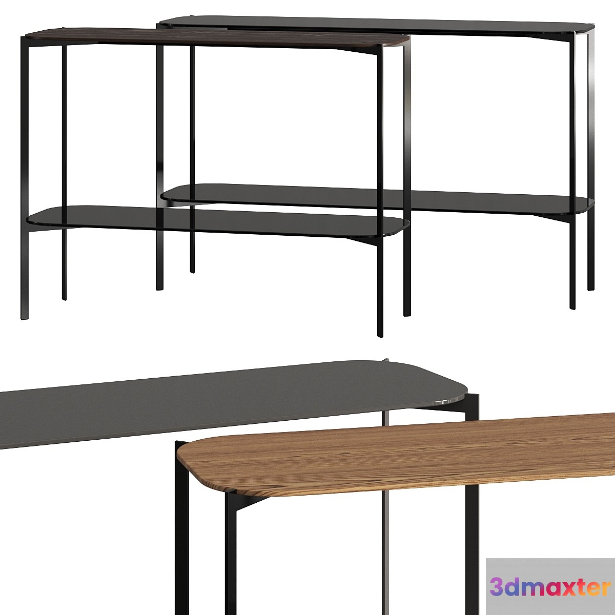 Kendo Mobiliario Exo Console Tables 3D Max