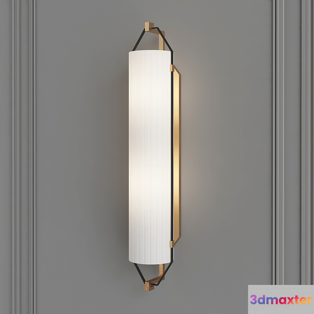 Addair Wall Mounted Double Sconce 3D Max