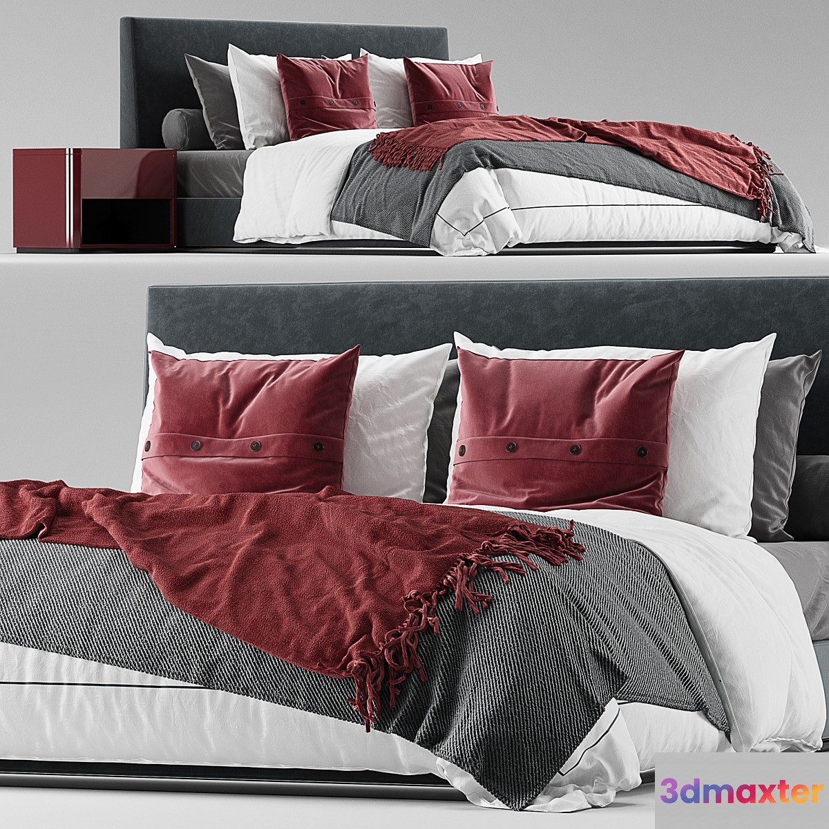Minotti powell bed