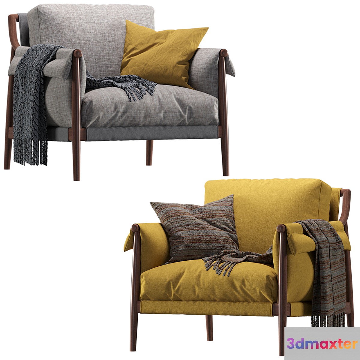 Times Lounge by Poltrona Frau armchair