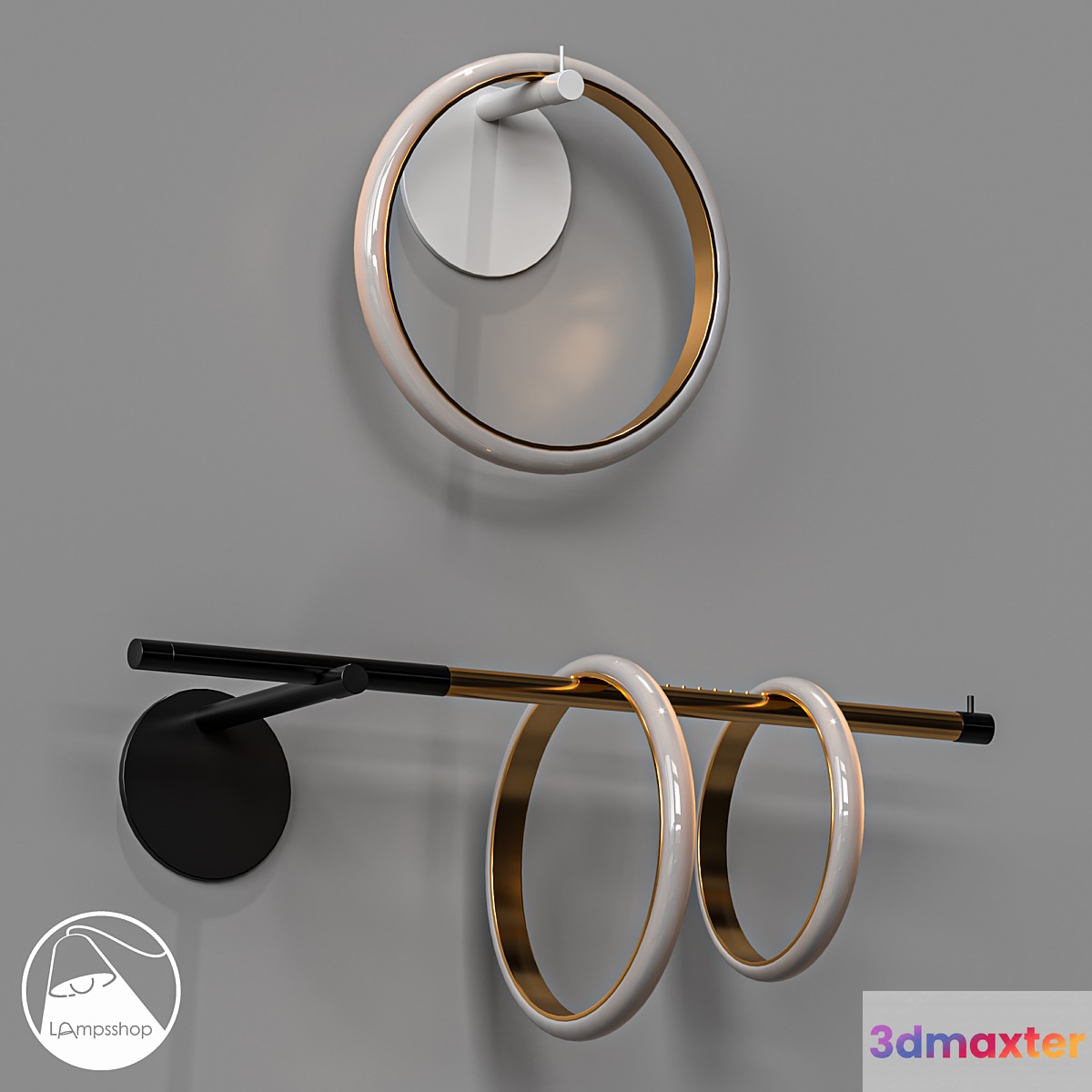 B4152 Sconce Gala Magic - No.2 3D Max