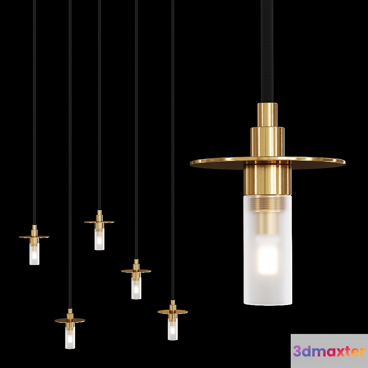 Restoration Hardware RENNES PENDANT Brass