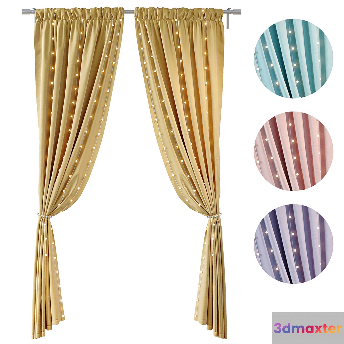 Curtain_06 3D Max