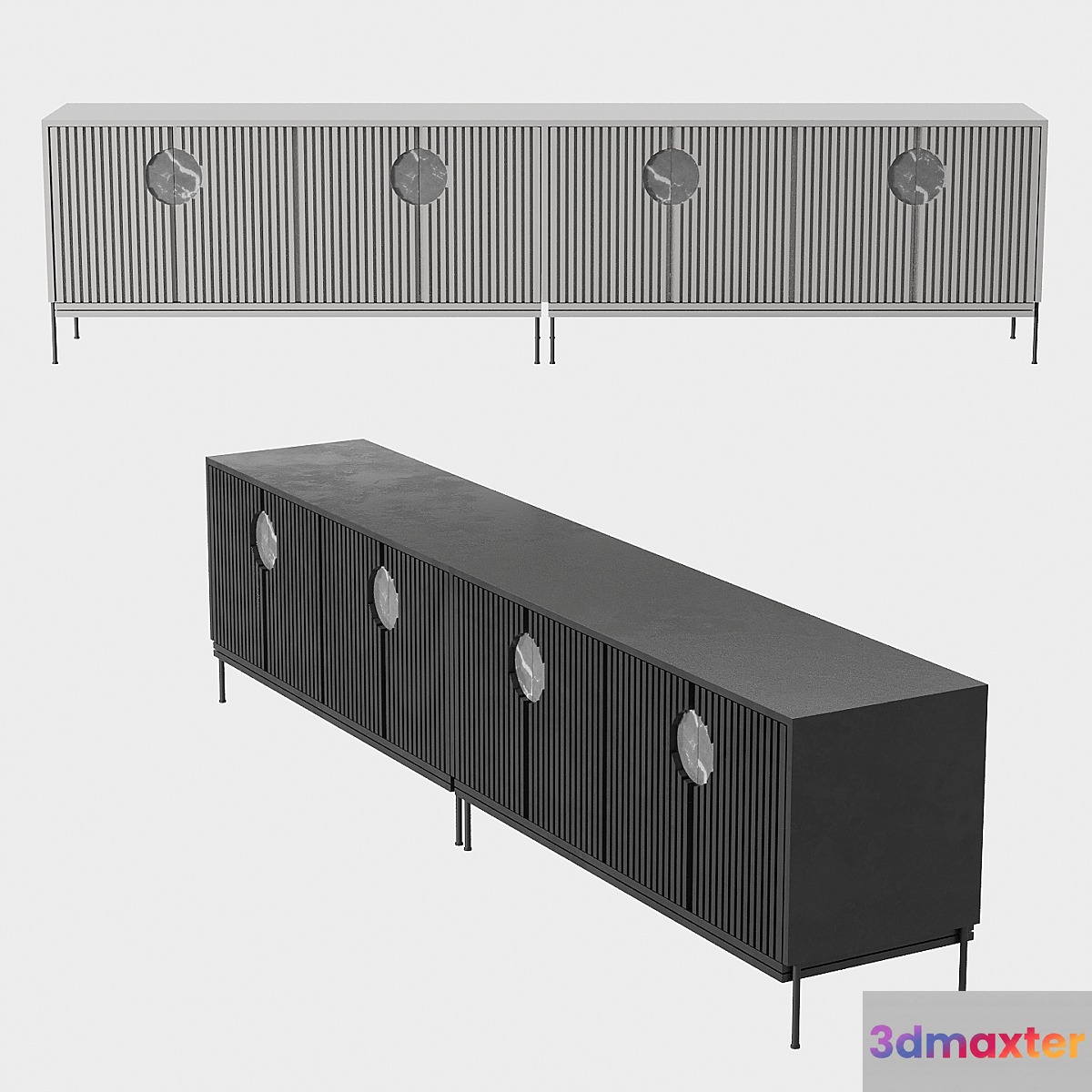 TV stand DG Home art. 00-3862436 Bragin Design BRD-0357LG 3D Max