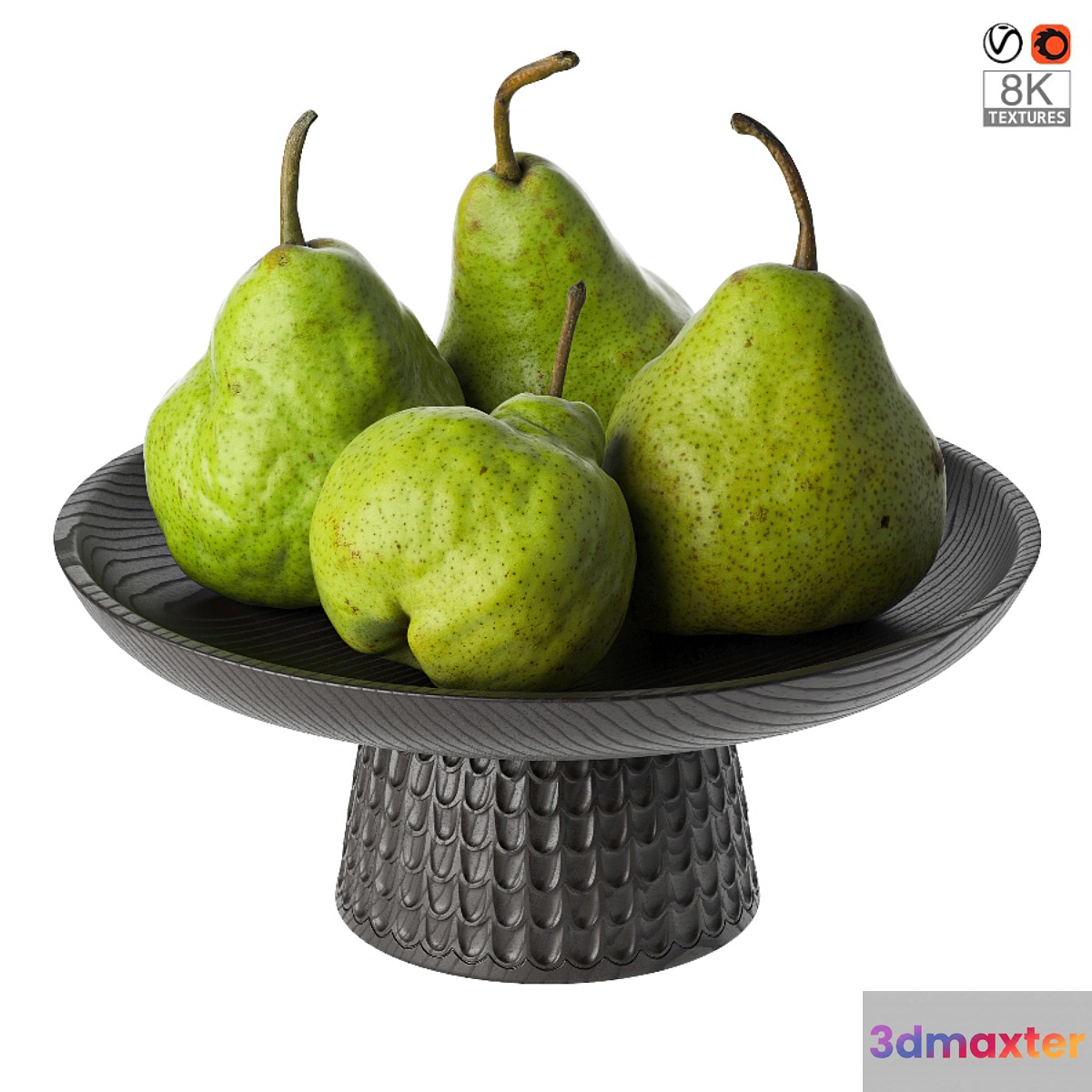 Pears in a bowl