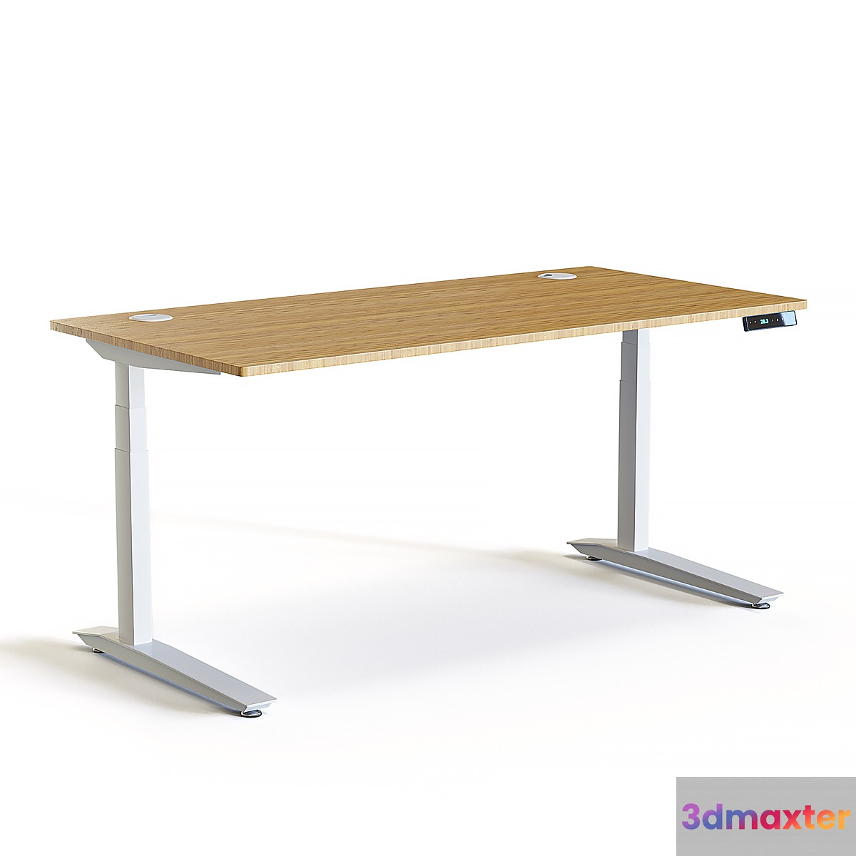 Fully Jarvis Standing Desk 3D Max