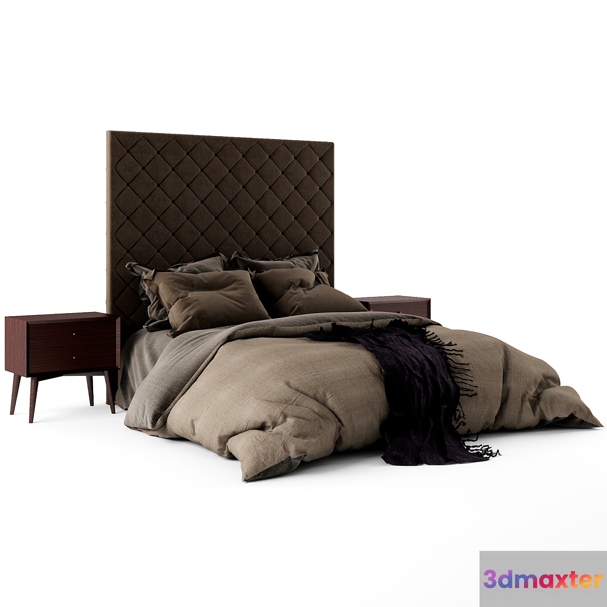 King_bed 3D Max