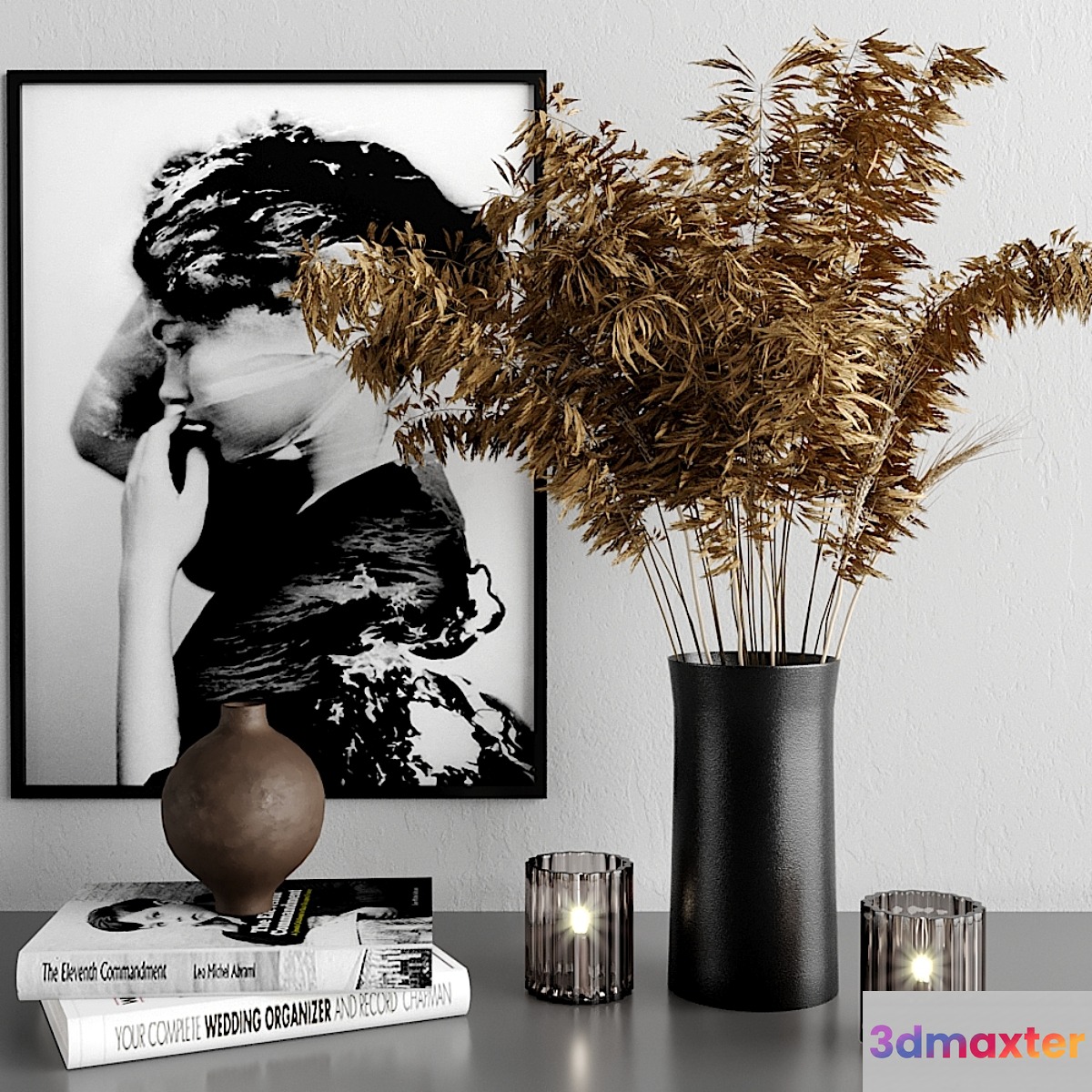decoration set 3D Max