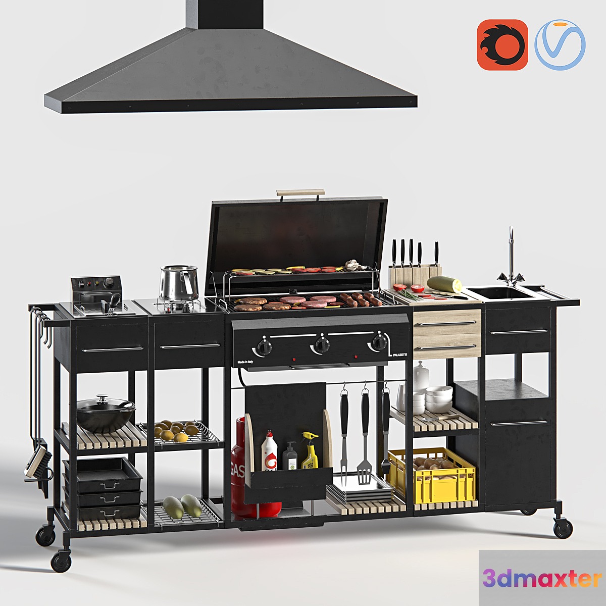 Gas grill Mr.Chef