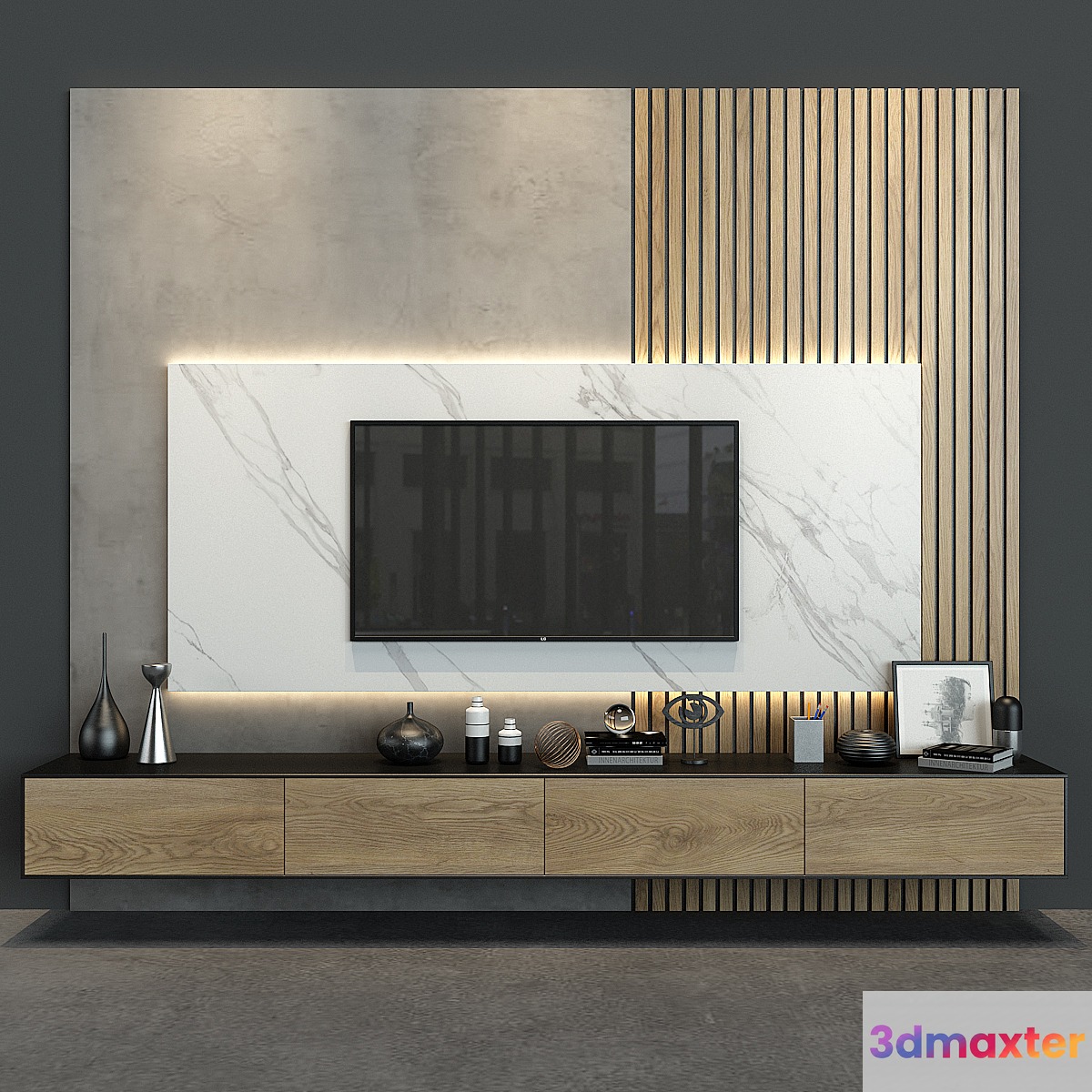 Cabinet Furniture_055 3D Max