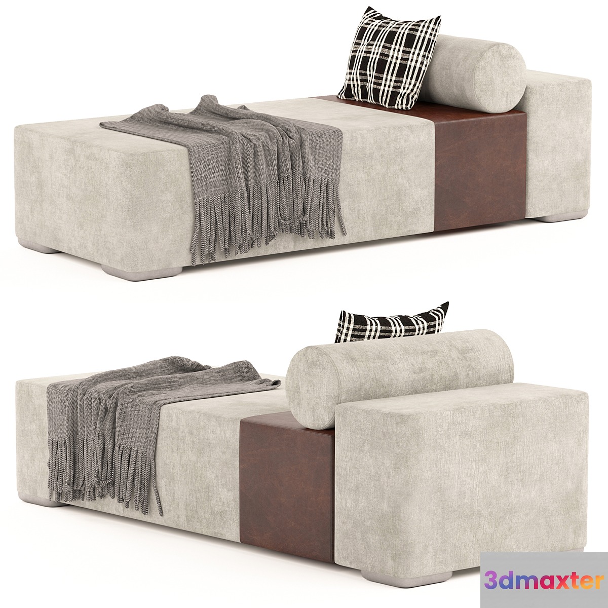 Bench liaigre 3D Max