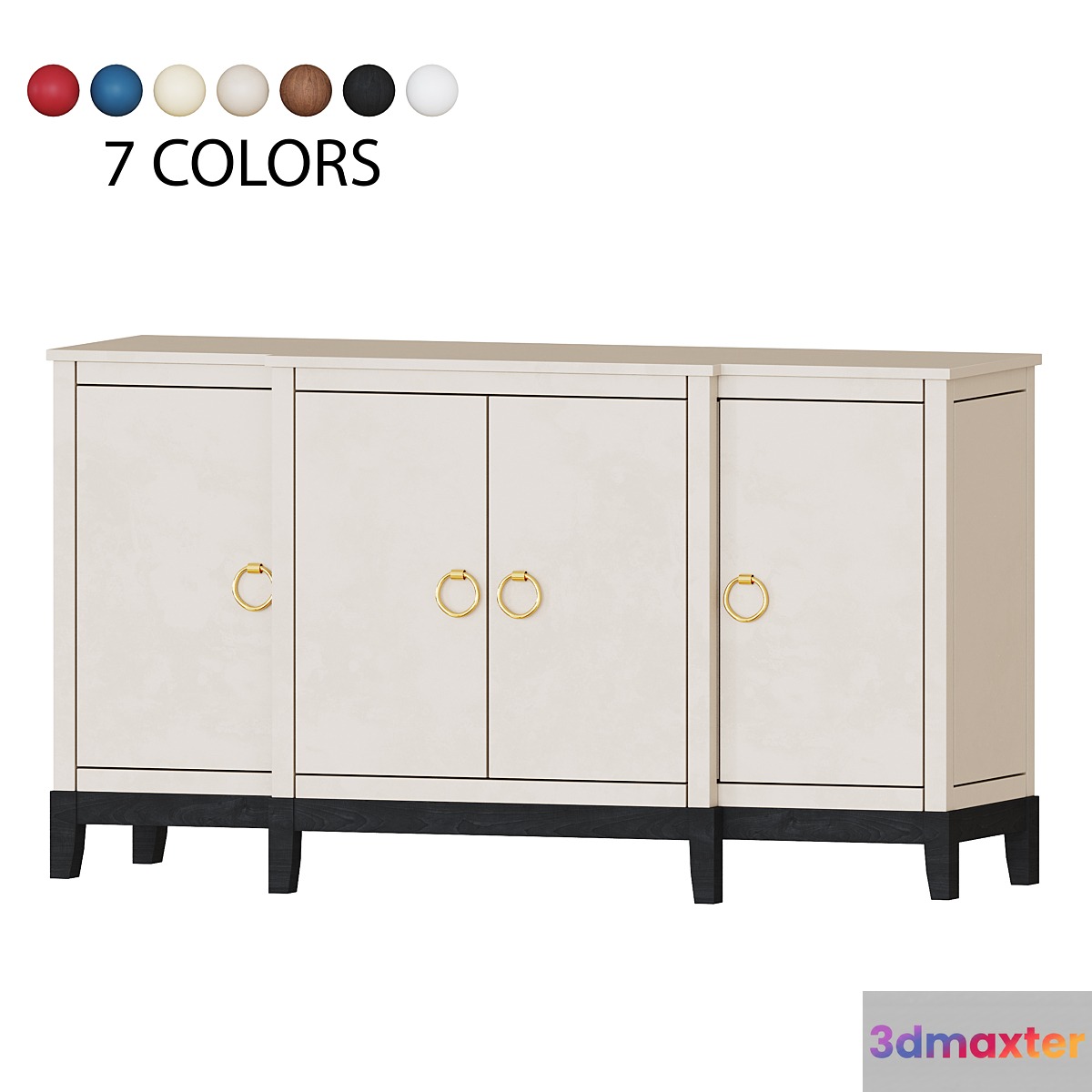 Chest of drawers Iris Luluspace - No.2 3D Max