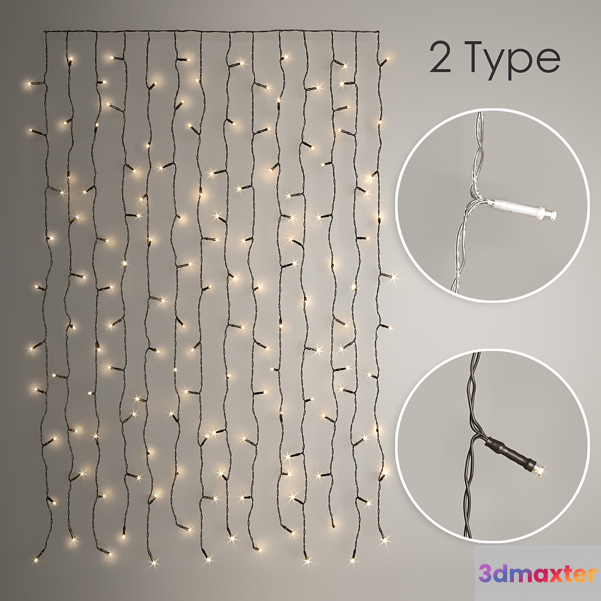Light bulb garland - No.4
