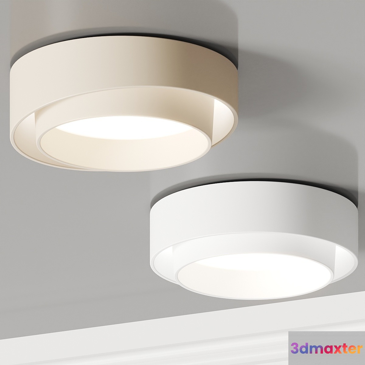 Vibia Centric _ Lampatron Winton Ceiling Lamp 3D Max