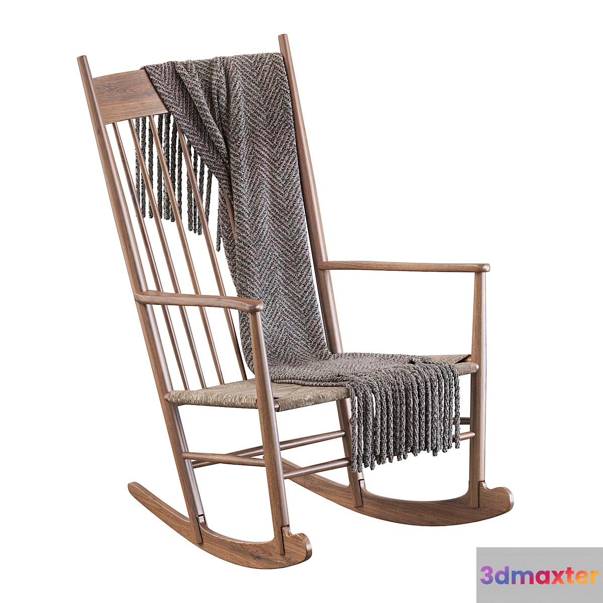 Wegner J16 Rocking Chair 3D Max