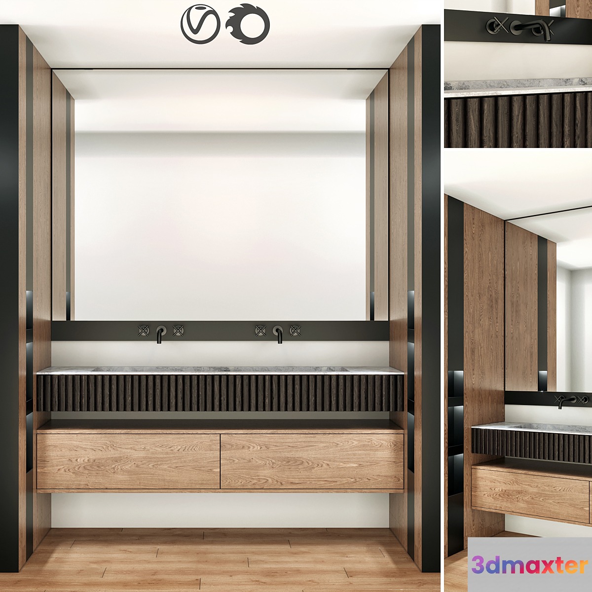 bathroom furniture 27 3D Max