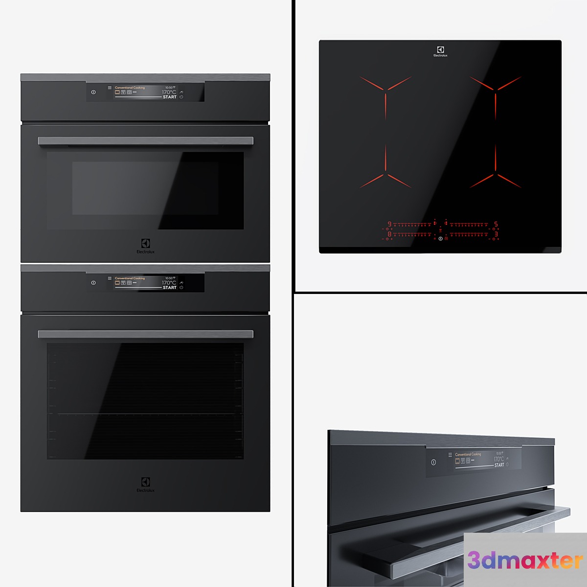 Electrolux - Oven KOEAP31WT compact oven KVLAE00WT and hob IPE6492KF.