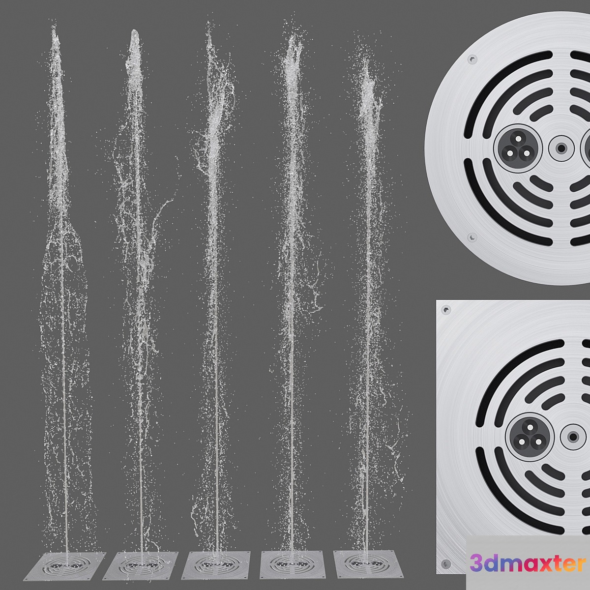 Pedestrian fountain Dry Deck KIT FPK-5000