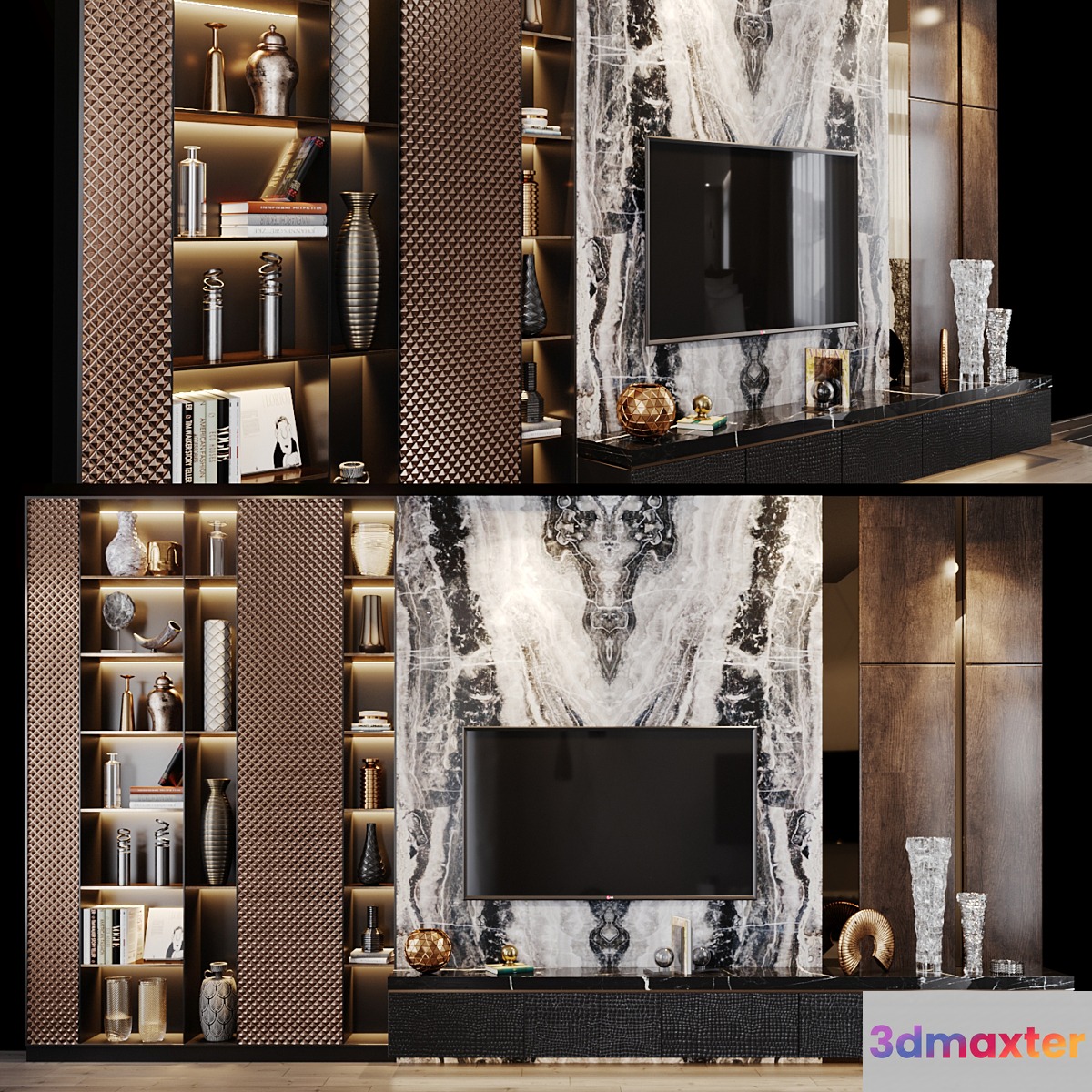 tv set 141 3D Max