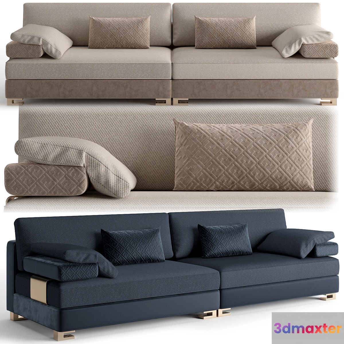Fendi Casa Moore Sofa