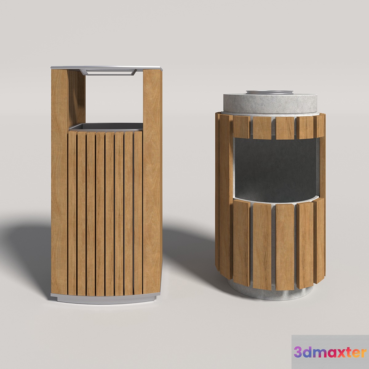 The ballot box is street 3D Max