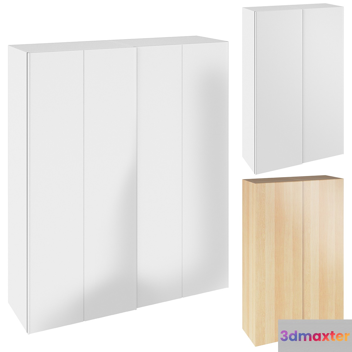 Ikea PAX Hasvik 3D Max