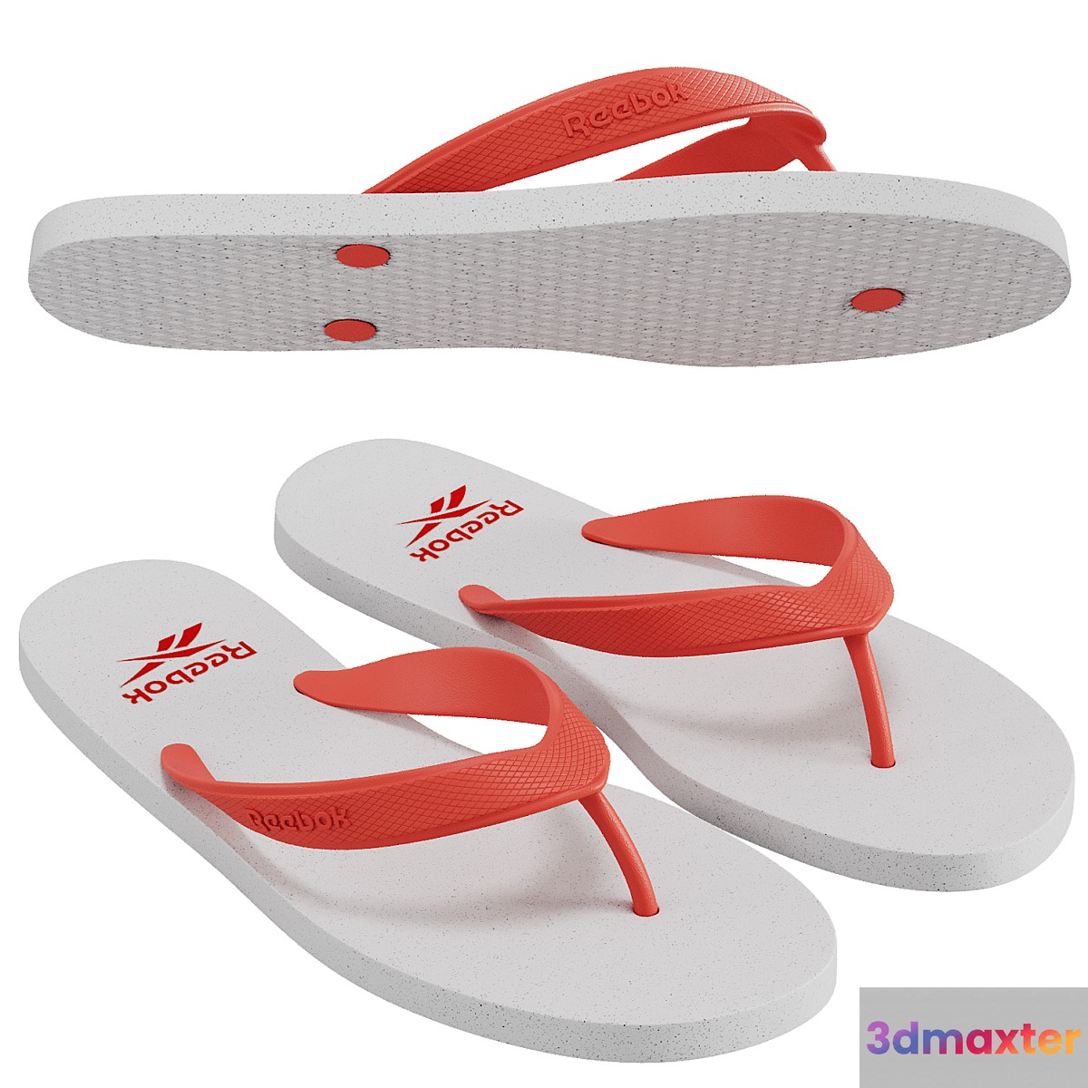 Reebok Slippers Cash 3D Max