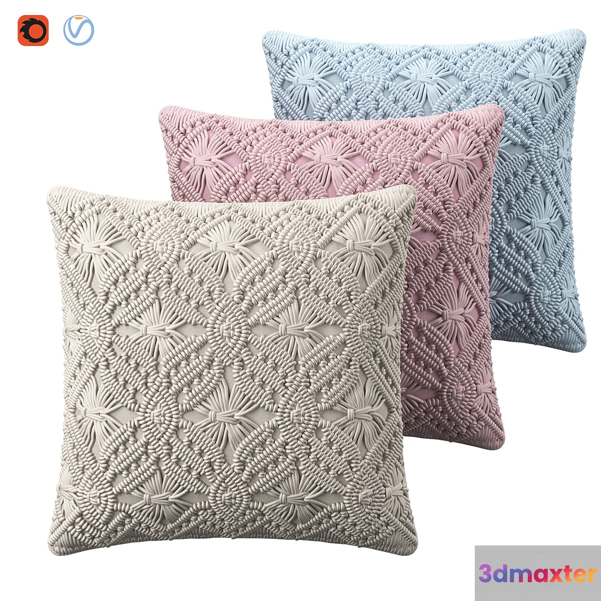 Knit cushion
