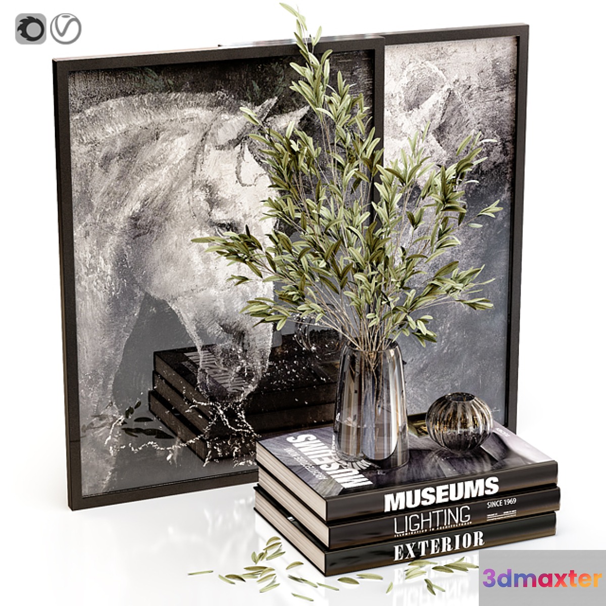 Black decor set 22