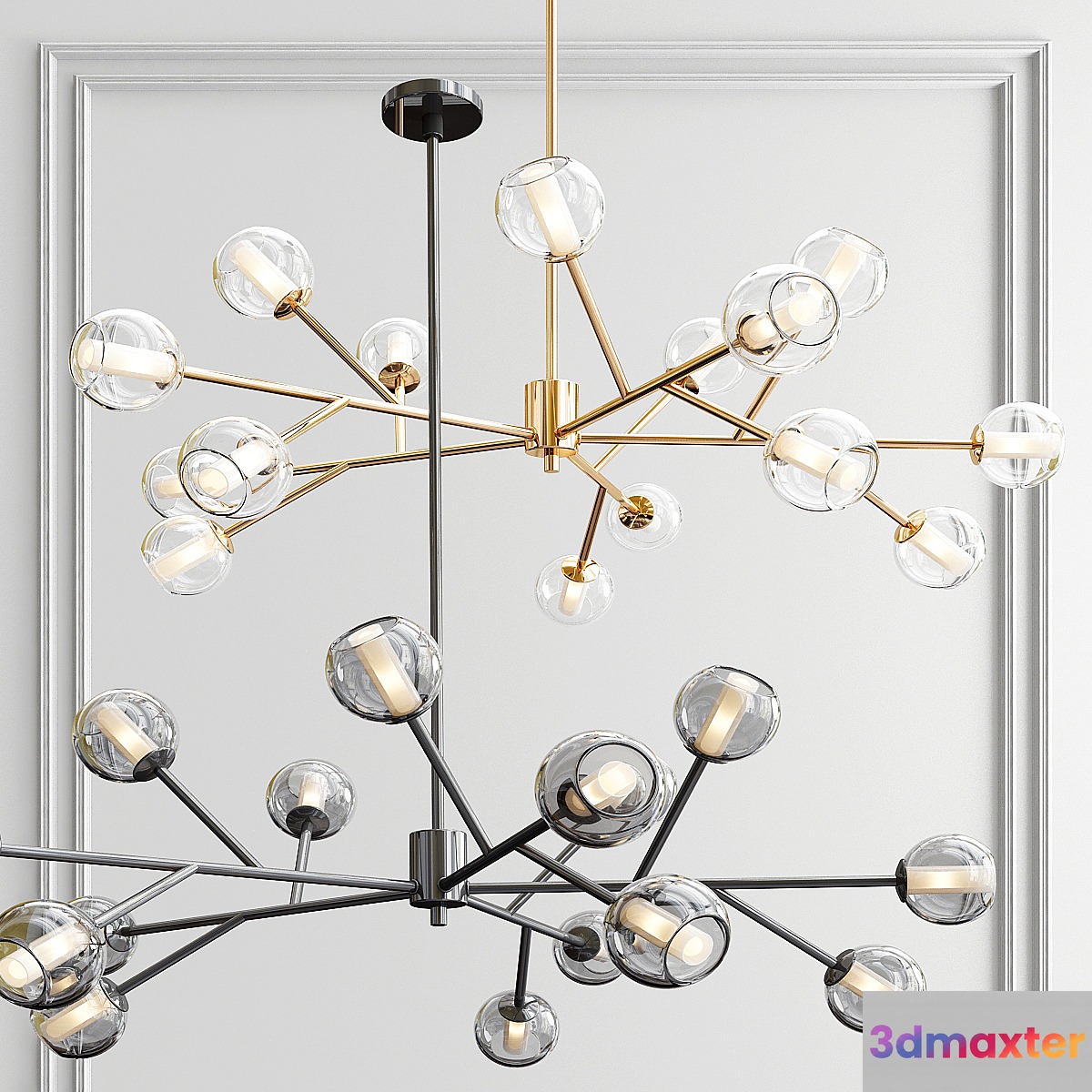 Dainolite horizontal chandelier - No.4