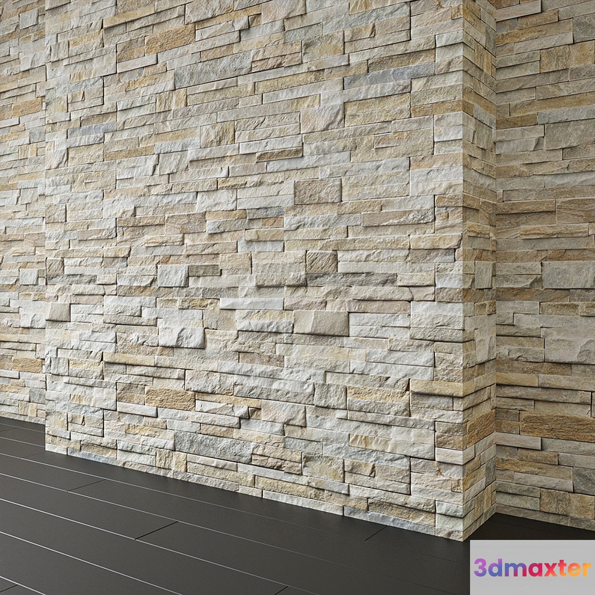 Decor Stone Msi Golden Honey 3D Max