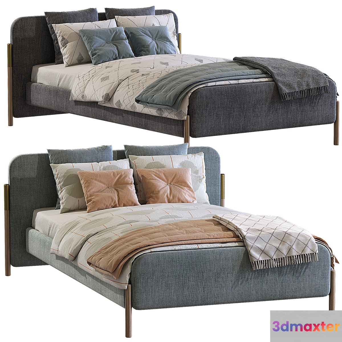 Bed sofa FLAG _ Bolzan Letti 2 3D Max